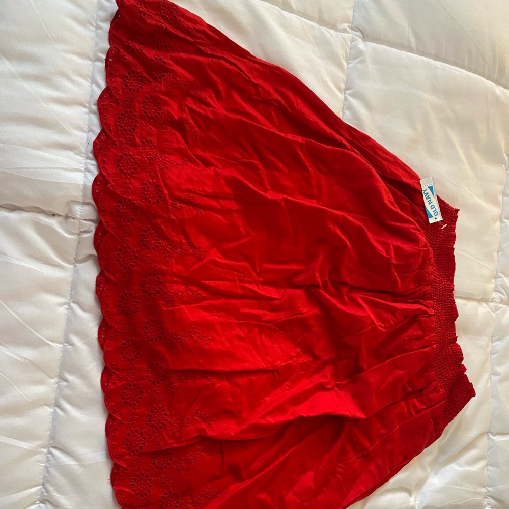 Old Navy Red Skirt Size small and Medium available